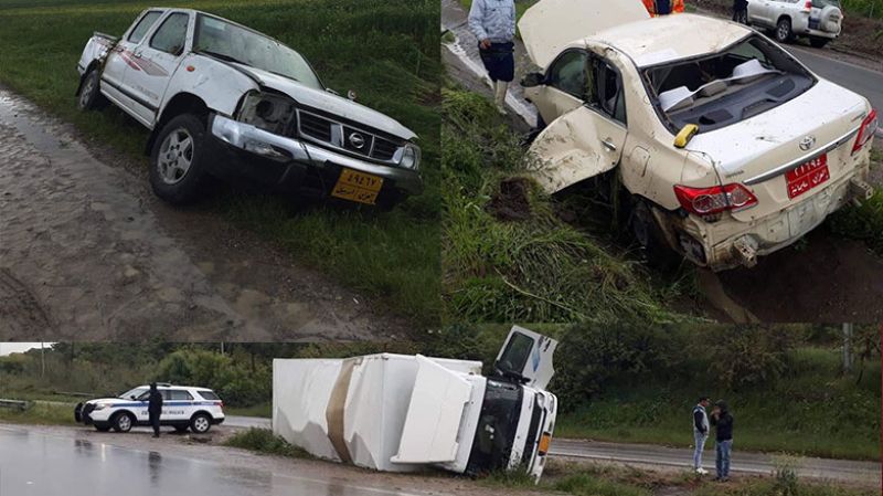 لە کاتی نمایشدا خۆی بە شەش ئۆتۆمبیلدا کێشاوە